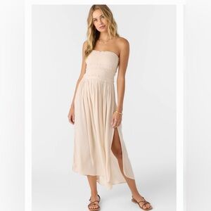 O’Neill Devyn Midi Dress Beach Vacation Resort Wear